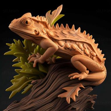 3D модель Phyllodactylus insularis (STL)